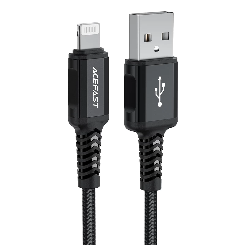 Kabelis Mfi - Iphone Usb - Lightning 2.4a 1,8 M Juodas