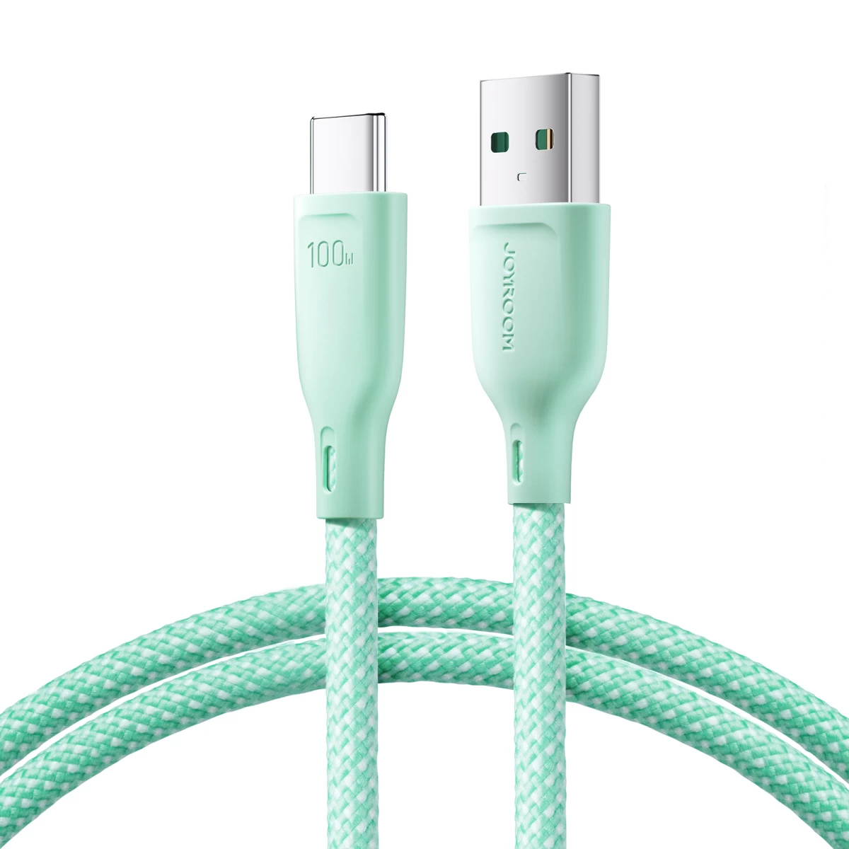 Kabelis multi-colour Series Usb-a - Usb-c 100w Greitojo Perdavimo Kabelis 1 M žalias