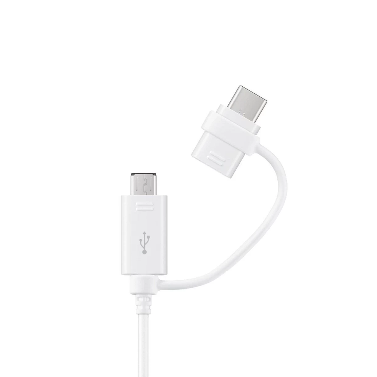 Kabelis samsung Combo Usb-a - Micro Usb Ir Usb-c 1,5 M - Baltas