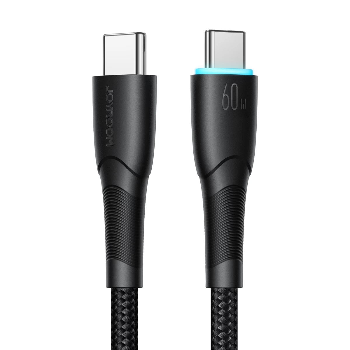 Kabelis Starry Series Usb-c - Usb-c 60w 1 M Juodas