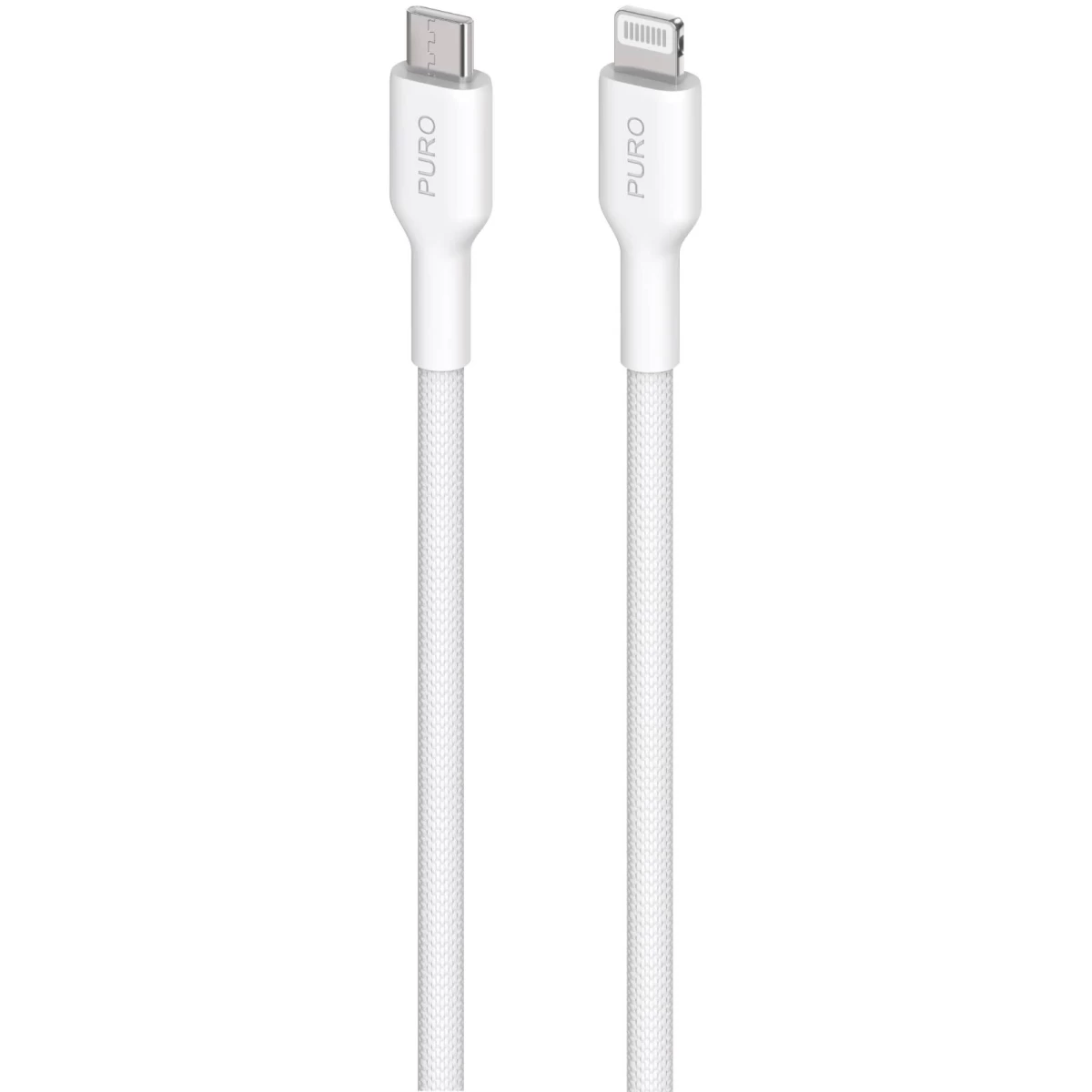 Kabelis Su Mfi Usb-c - iphone Lightning 1,2 M - Baltas
