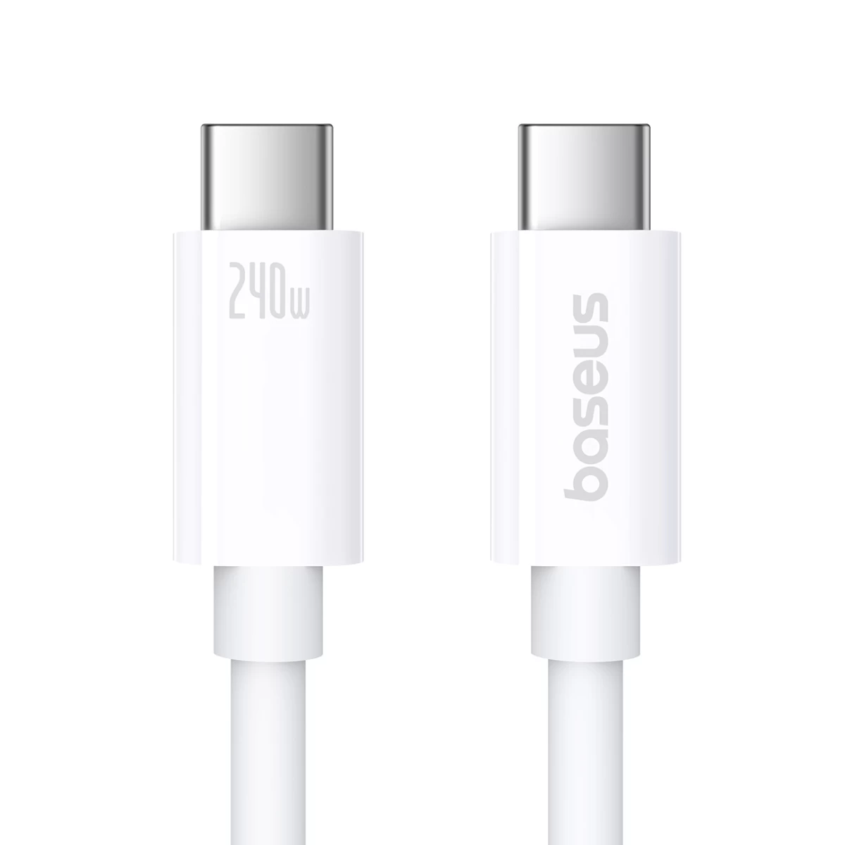 Kabelis superior 2 Usb-c - Usb-c Usb4 240w 1,8 M - Baltas