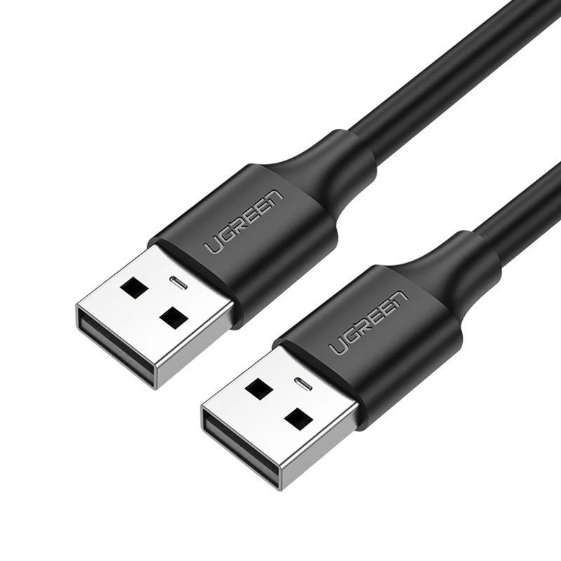 Kabelis Usb 2.0 Vyriškas 2 M Juodas