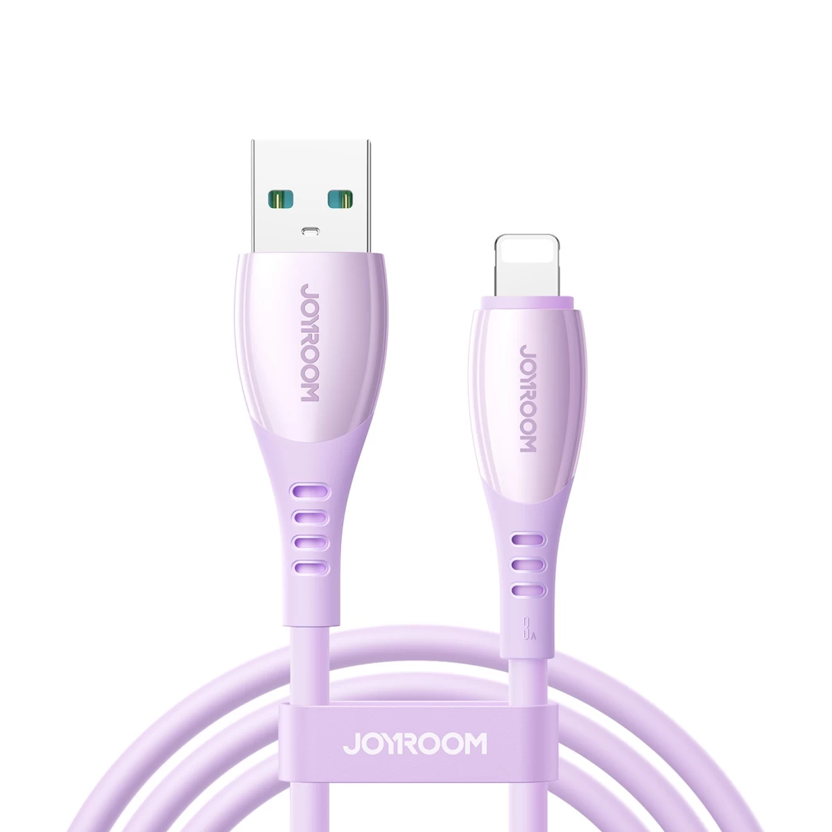 Kabelis Usb-a - iphone Lightning Vibrant Series 3a 1,2 M - Violetinės Spalvos