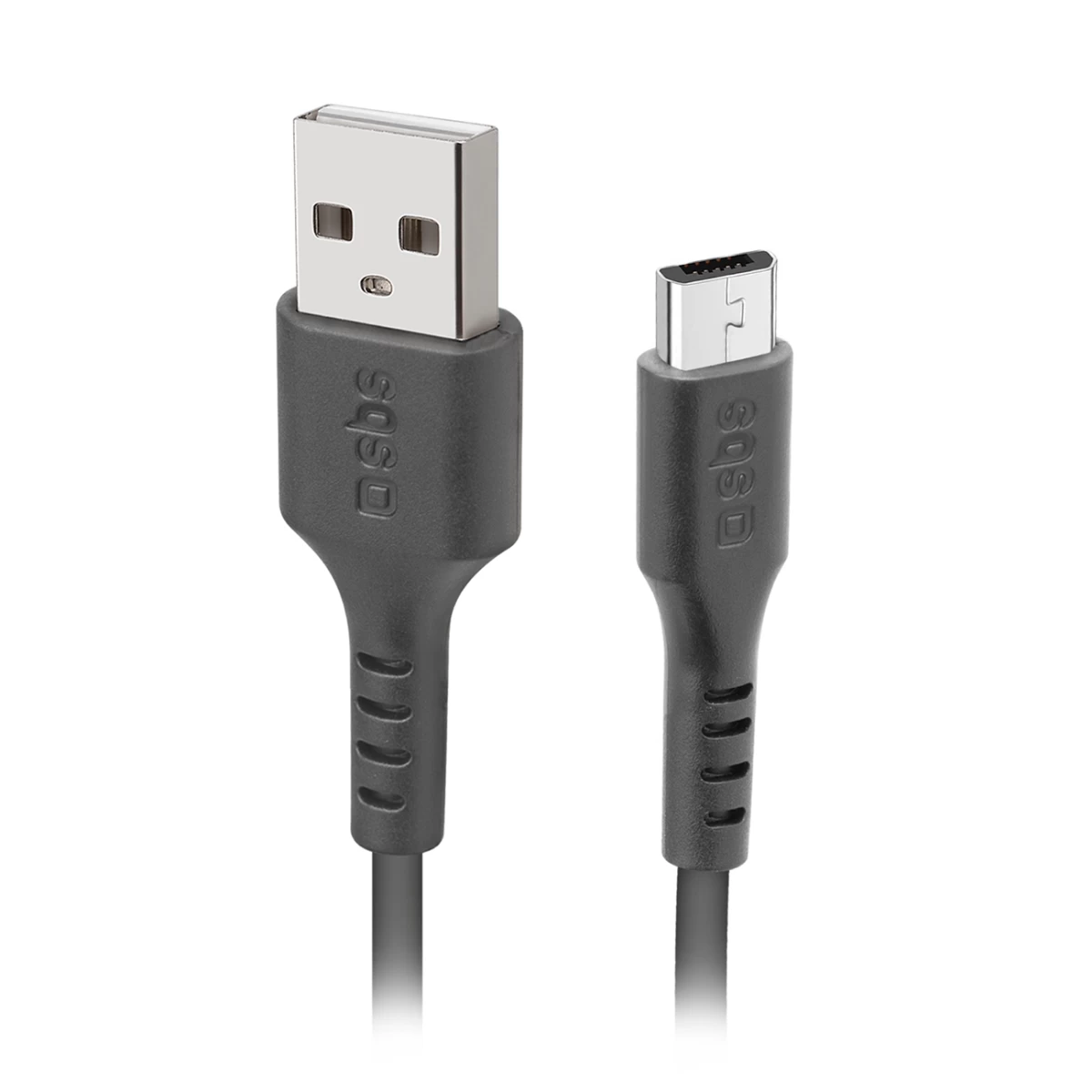 Kabelis Usb-a - Micro-usb 1 M - Juodas
