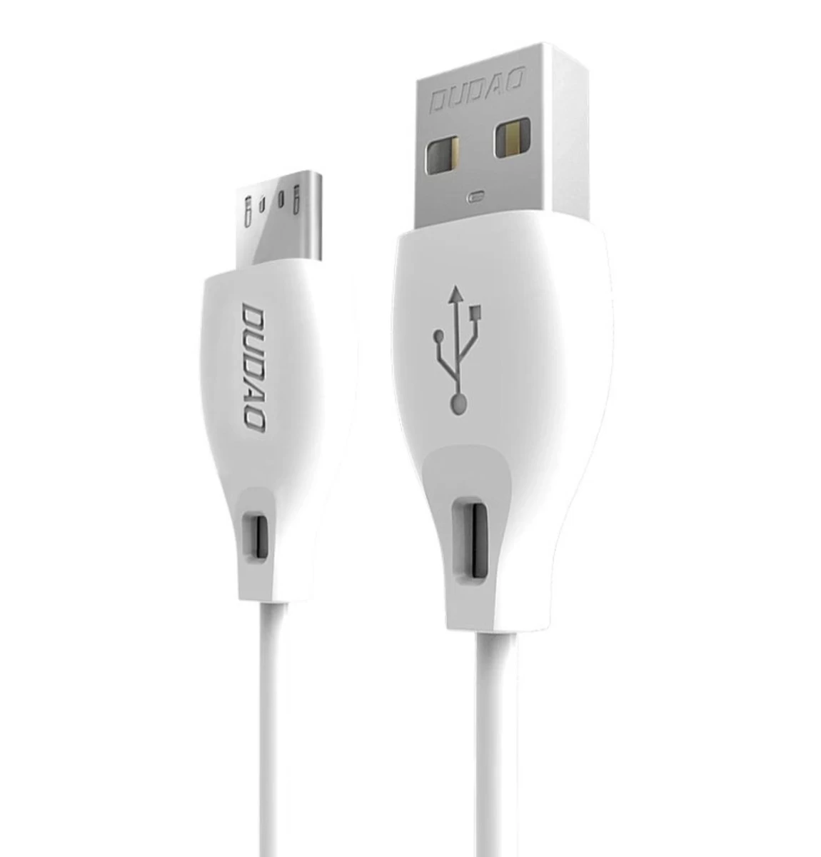 Kabelis Usb-a - Microusb L4m 2.4a 1 M - Baltas