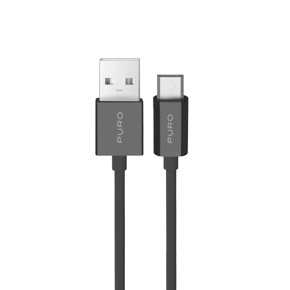 Kabelis Usb-a - Microusb Tpe 12w 2 M - Juodas