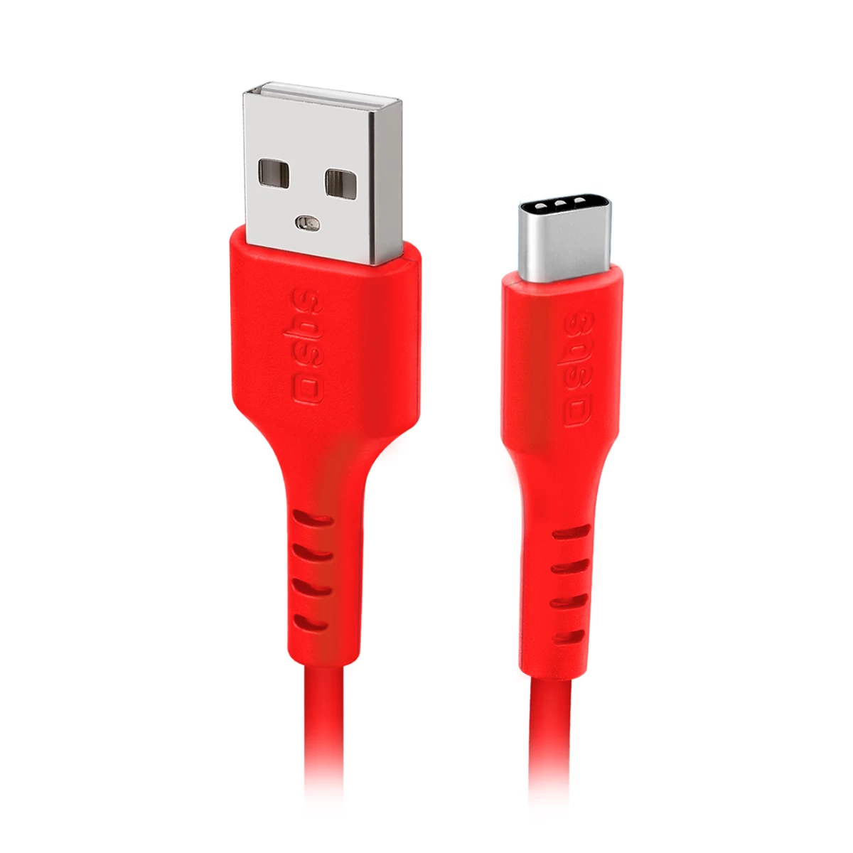 Kabelis Usb-a - Usb-c 1,5 M - Raudonas