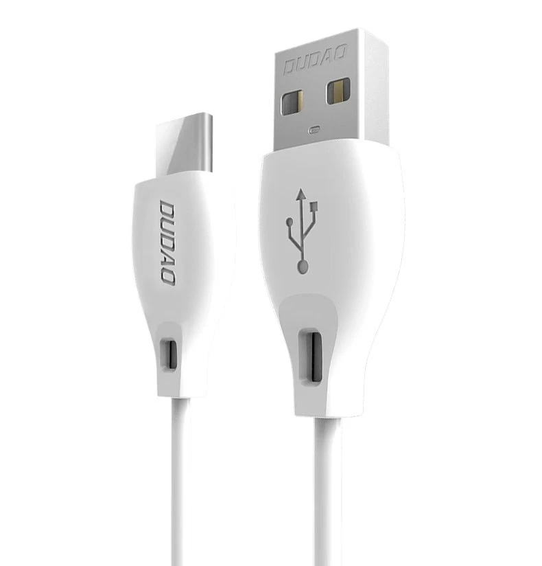 Kabelis Usb-a - Usb-c 2.1a 1 M - Baltas