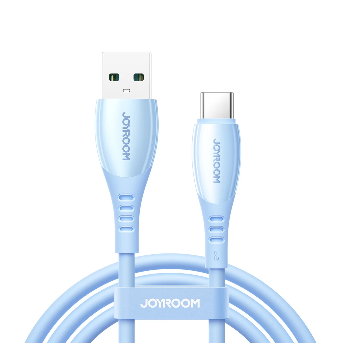 Kabelis Usb-a - Usb-c vibrant Series 3a 1,2 M - Mėlynas