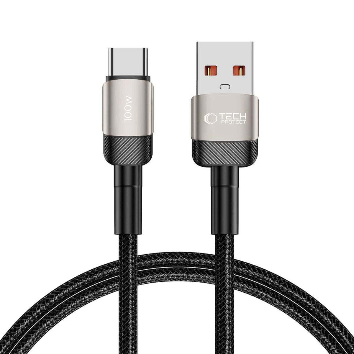 Kabelis Usb-c - Usb-a ultraboost Evo 100w 5a 1 M - Titano Spalvos