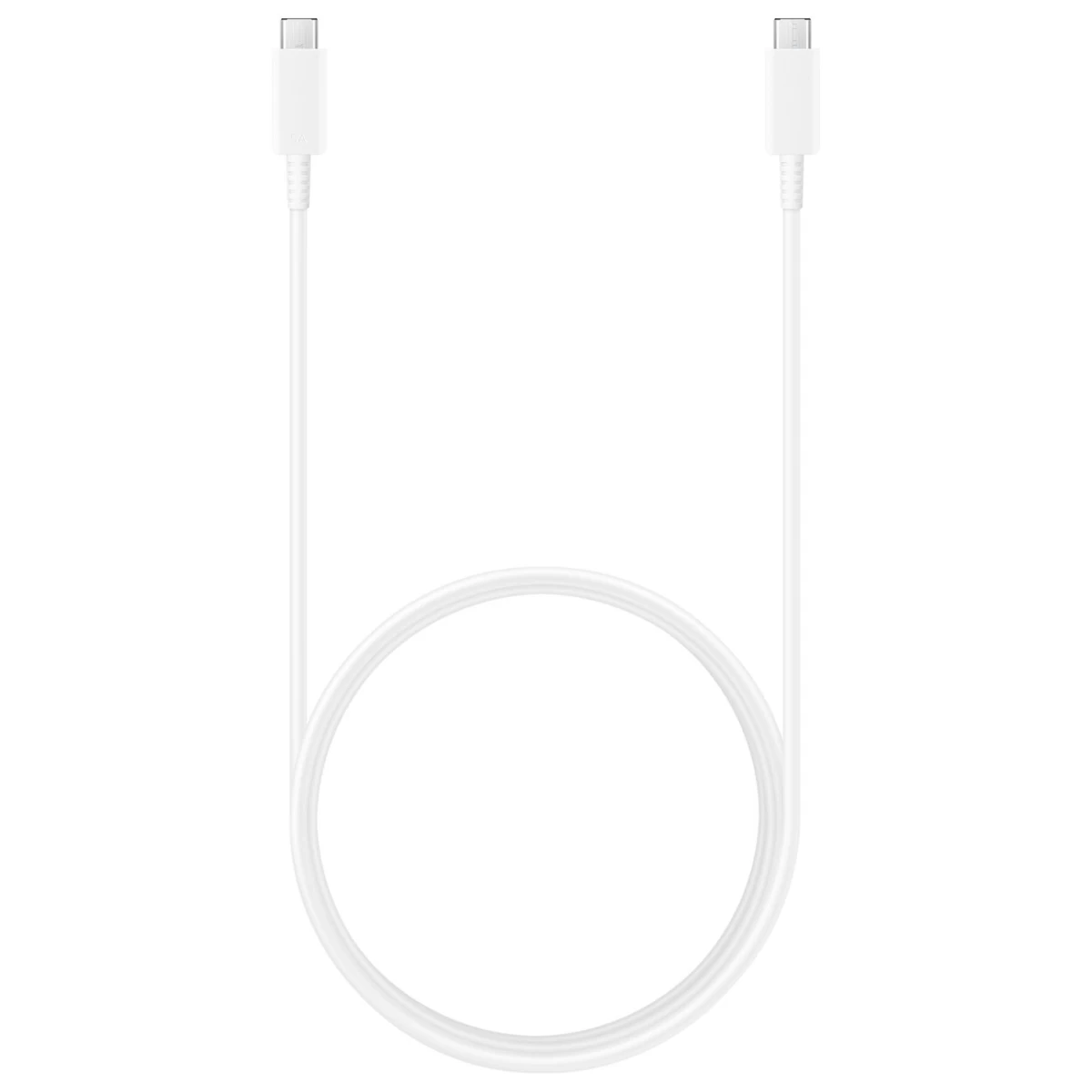 Kabelis Usb-c - Usb-c 5a 480mbps 1,8 M Baltas