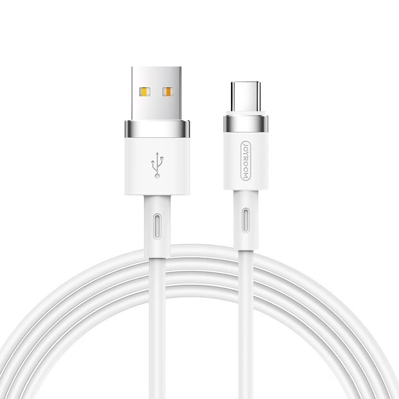 Kabelis Usb - Usb-c 2.4a 1,2 M Baltas