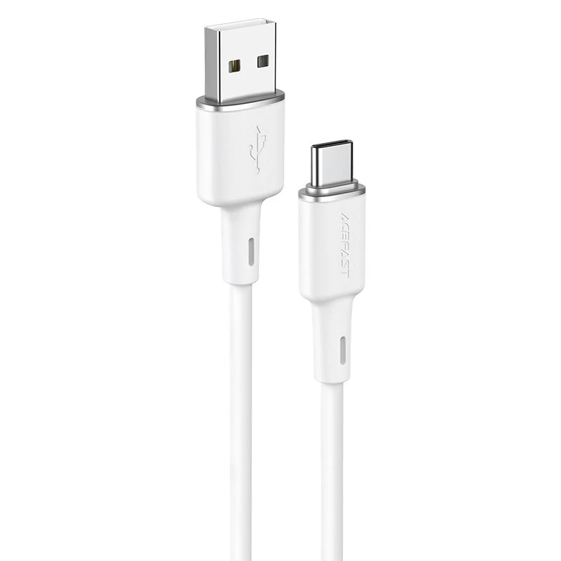 Kabelis Usb - Usb-c 3a 1,2 M Baltas