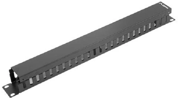Kabelių Organizatorius 19&amp;#039;&amp;#039; 1u A Tipo Juodas