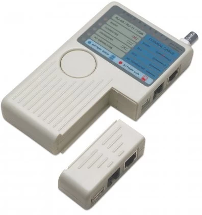 Kabelių Testeris Rj11 / Rj45 / Usb / Bnc