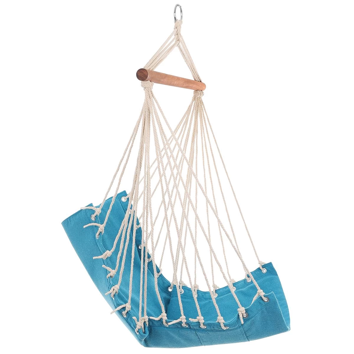 Kabinama Braziliška Sėdynė Hamak 100x50cm Nature Su Push Pillow Chabric