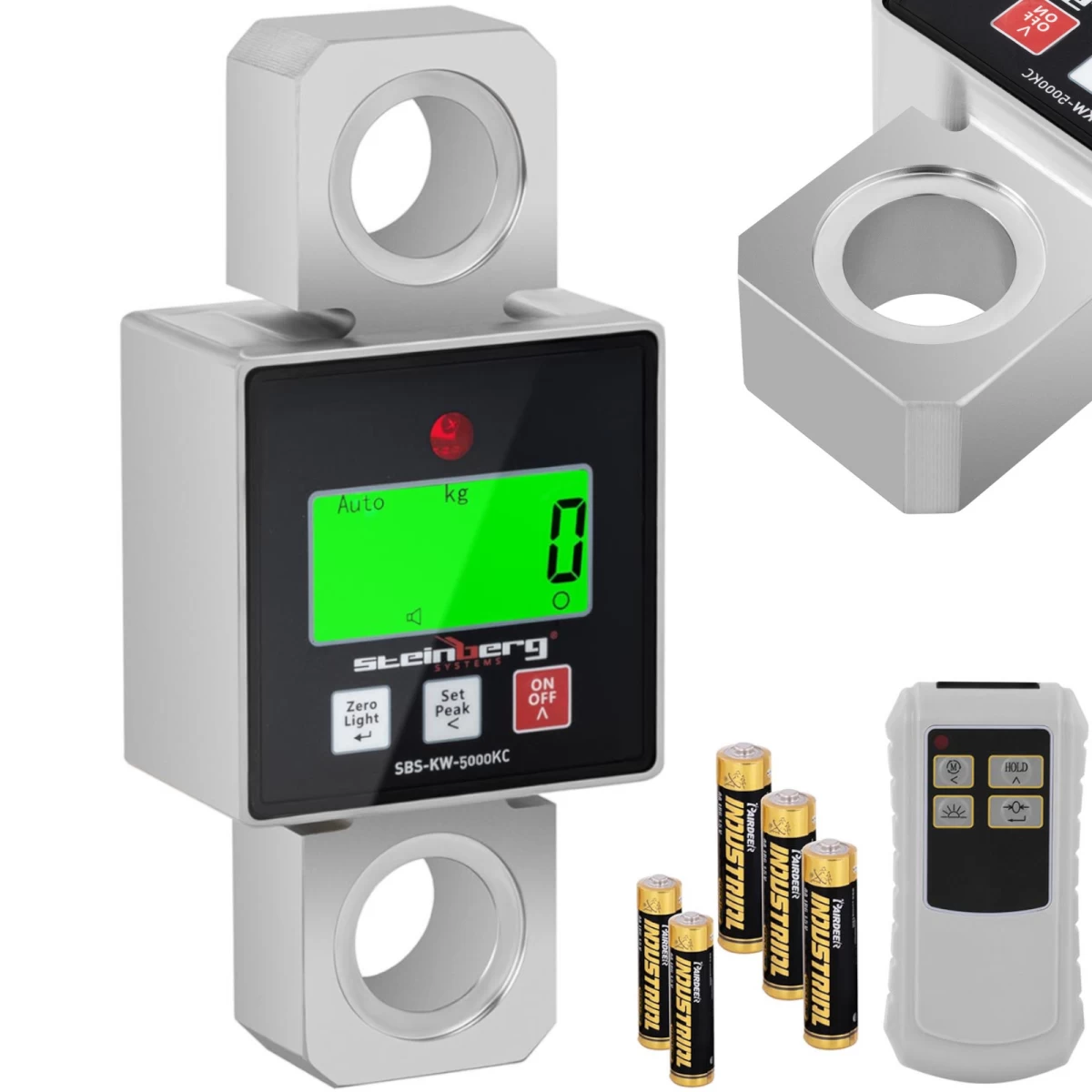 Kablinės Svarstyklės Su Nuotolinio Valdymo Pulteliu Iki 5000 Kg / 1 Arba 2 Kg Lcd Kablinės Svarstyklės Su Nuotolinio Valdymo Pulteliu Iki 5000 Kg / 1 Arba 2 Kg Lcd