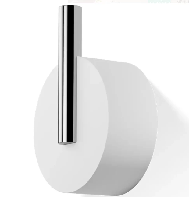 Kabliukas Decor Walther STONE WHK mat. baltas/chromas 0972654