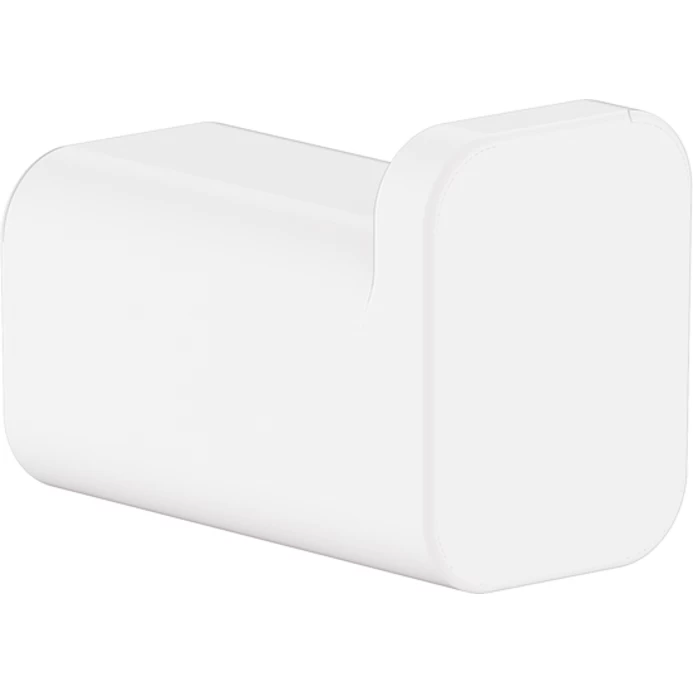 Kabliukas Hansgrohe AddStoris, matinis baltas 41742700