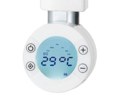 Kaitinimo elementas (tenas) Ecoradco Sigma su ekranėliu, su laidu į rozetę, baltas 200 W