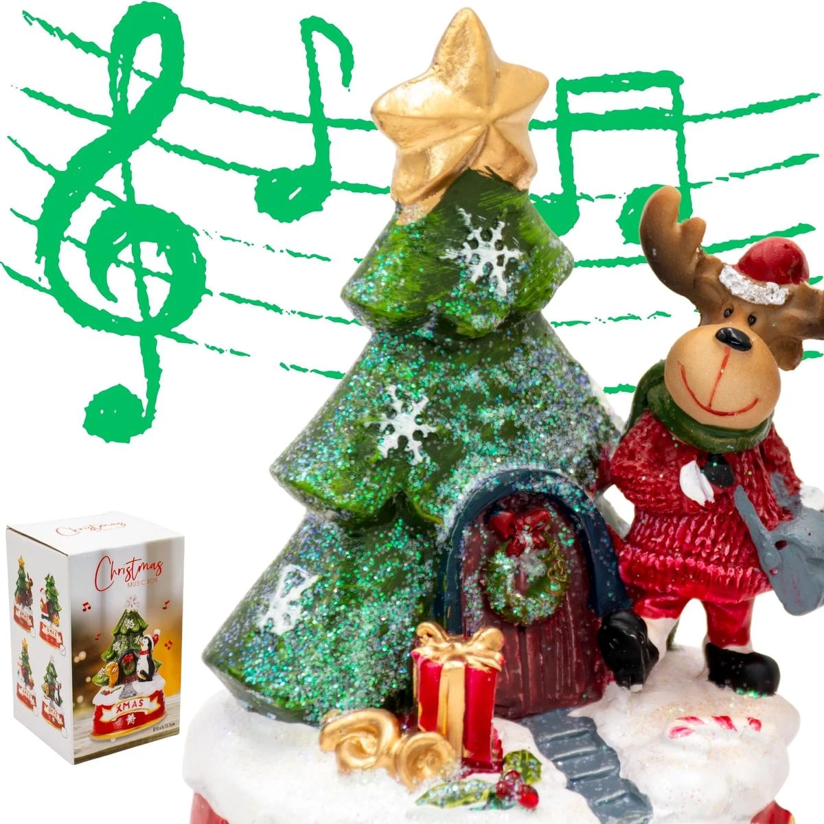 Kalėdinės Dekoracijos, Grojantys šiaurės Elniai