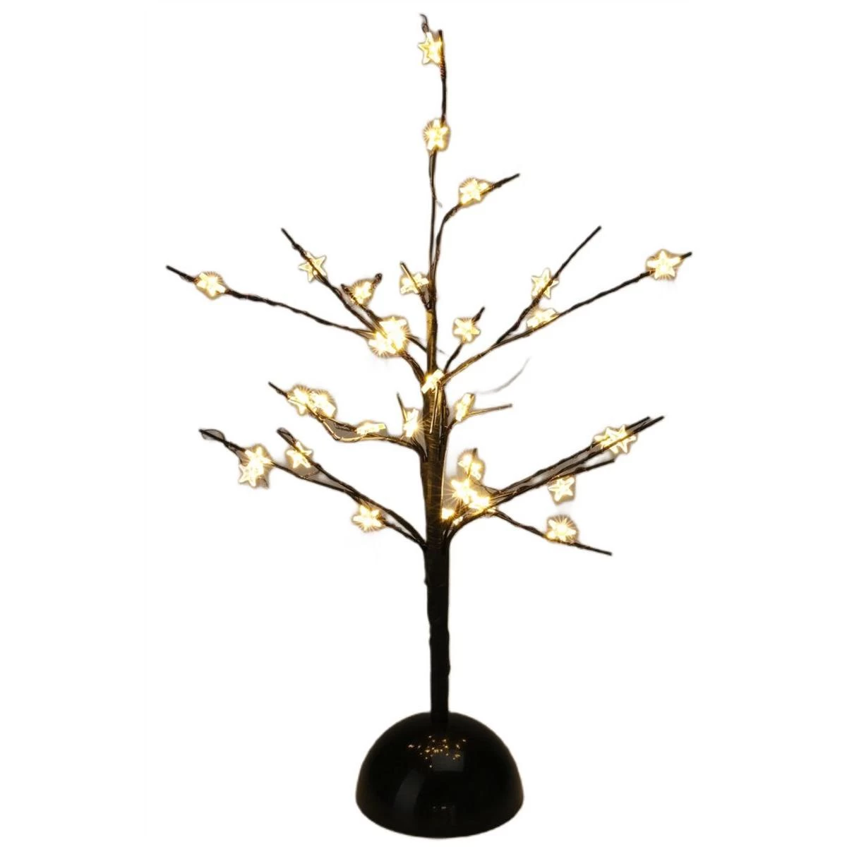 Kalėdų Dekoratyvinė Eglutė 32led šiltai Balta 40cm