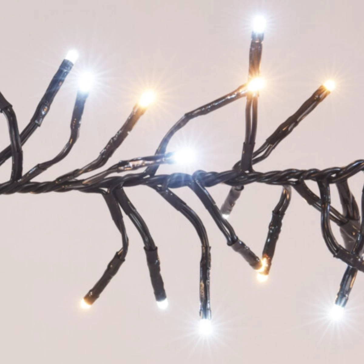 Kalėdų Eglutės Lemputės, šviesos Grandinė, 3000 Led, Laikmatis, šaltai Ir šiltai Balta