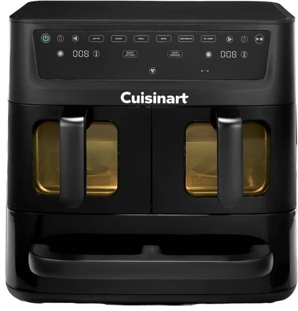 Karšto oro gruzdintuvė Cuisinart AIR-TWIN 10.4L AFT13XBLE