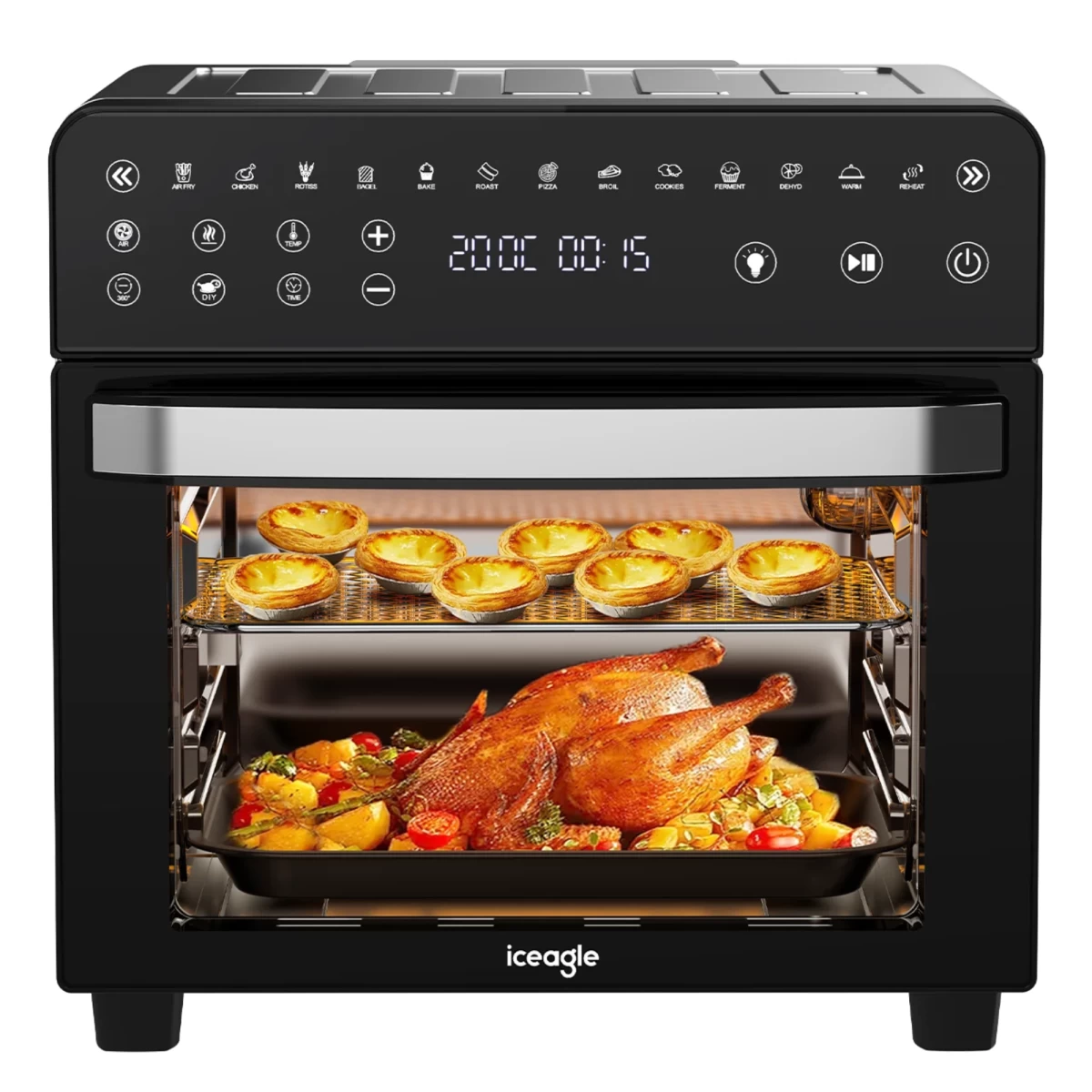 Karšto Oro Gruzdintuvė IceAgle AFO1502D