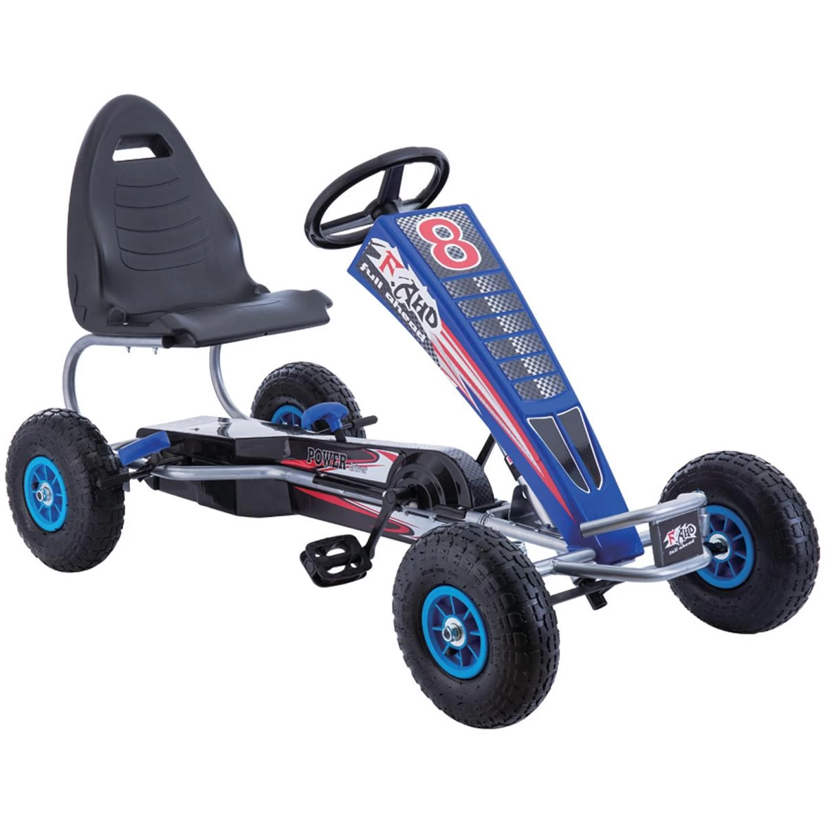 Kartingo Pedalų Automobilis Enero 14 Mėlynas