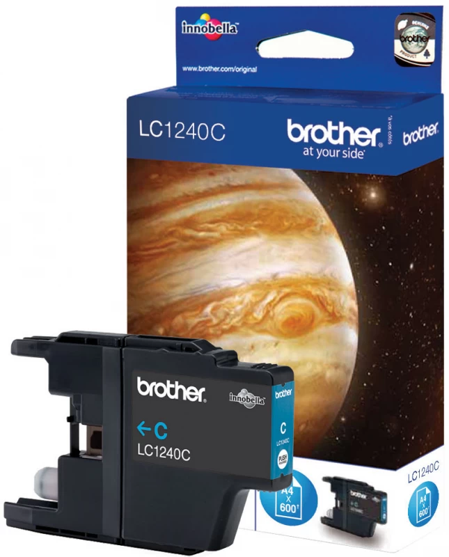 Kasetė Brother Lc-1240c Cyan Lc1240c
