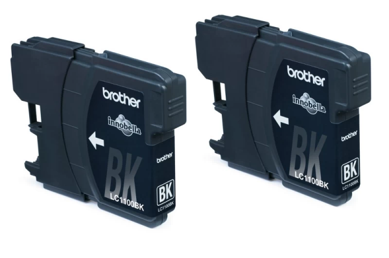 Kasetė Brother Lc1100bk Lc1100bkbp2