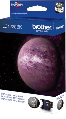 Kasetė Brother Lc1220bk Juoda