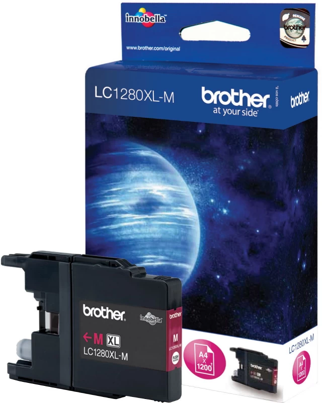 Kasetė Brother Lc1280xl-m Magenta Lc1280xlm