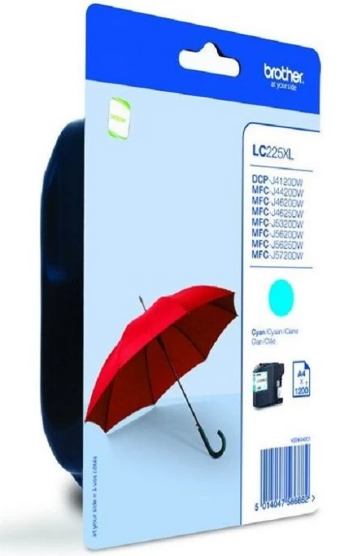 Kasetė Brother Lc225xlc Blue Lc225xlc