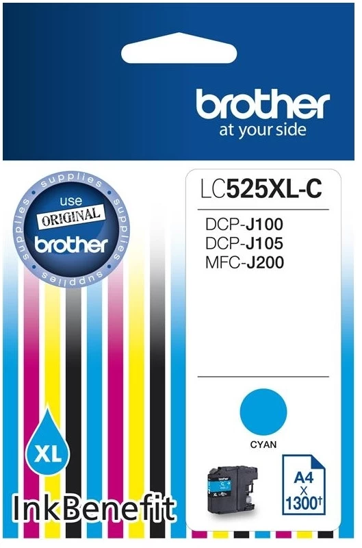 Kasetė Brother Lc525xlc Mėlyna Lc-525xl-c