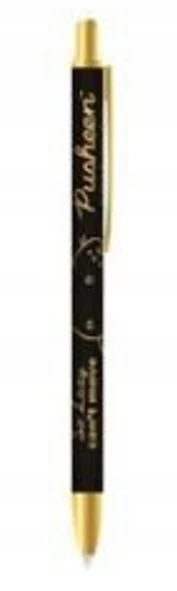 Katės Pusheen Metalinis Rašiklis Juodas Ir Auksinis#cz