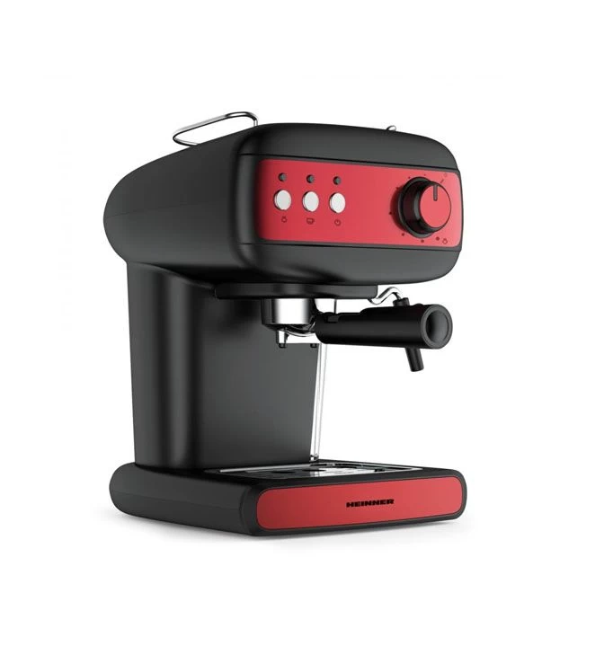 Kavos aparatas 850W, 1.2L, 15bar HEM-1100BKRD HEINNER