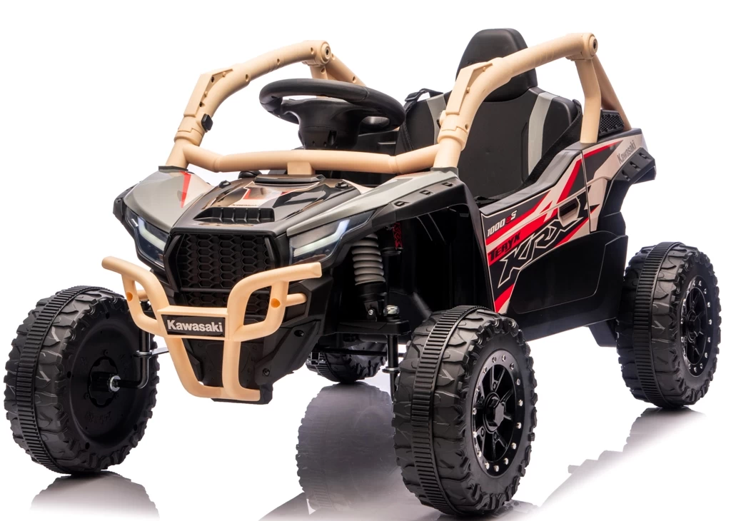Kawasaki Teryx Khaki Akumuliatoriaus Automobilis 4x4 Eva Leather Rc Akumuliatoriaus Ličio Jonų Baterija