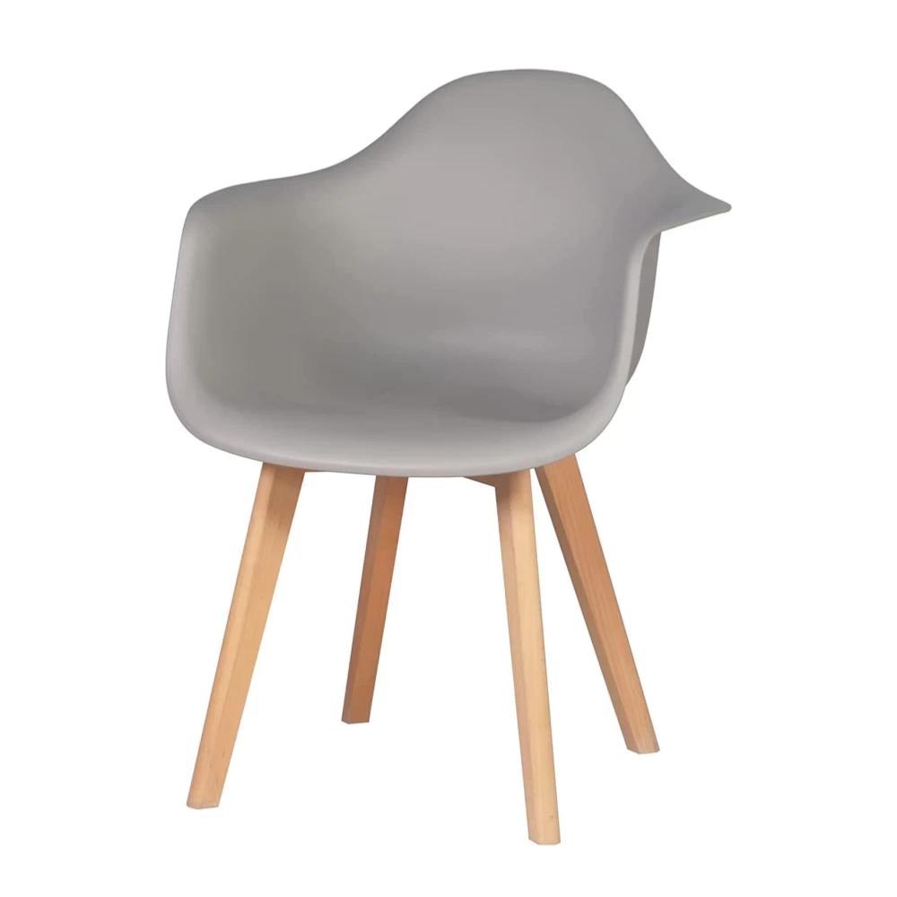 Kėdė Retro DS0671, 1vnt, Pilka (Ekspozicinė prekė)