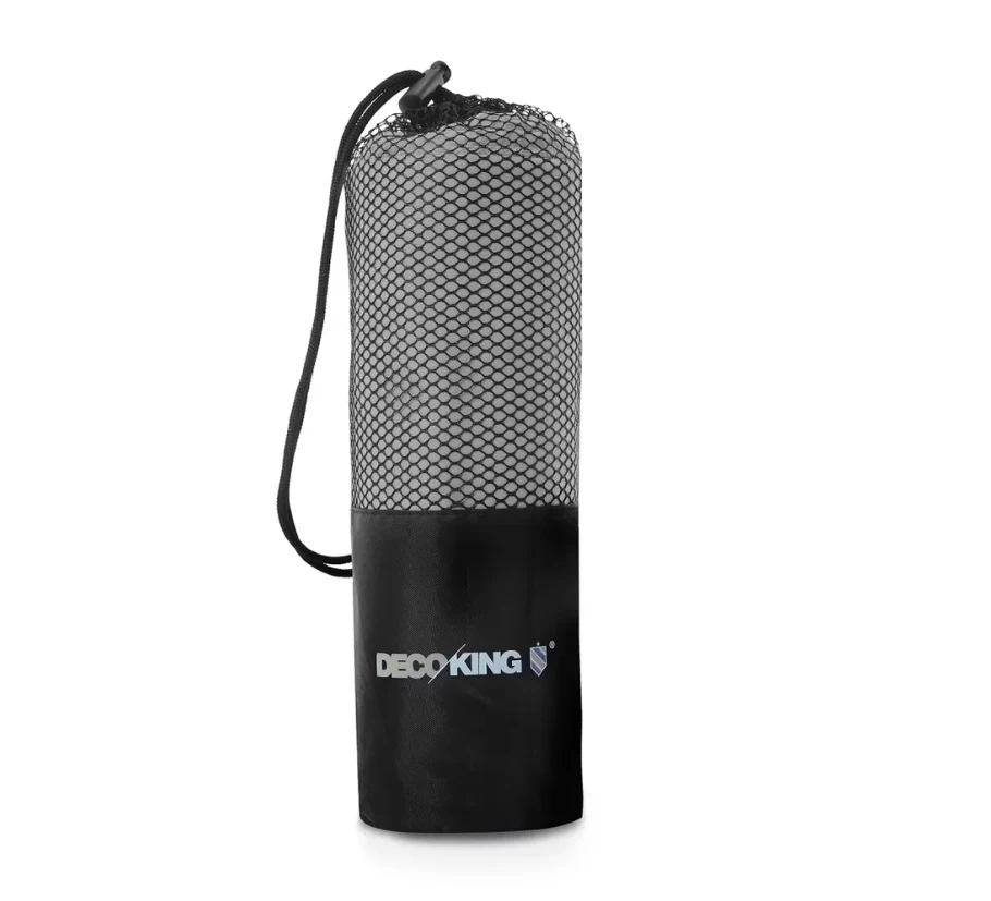 Kelioninis mikropluošto rankšluostis EKEA silver 60x120, 5902633926823