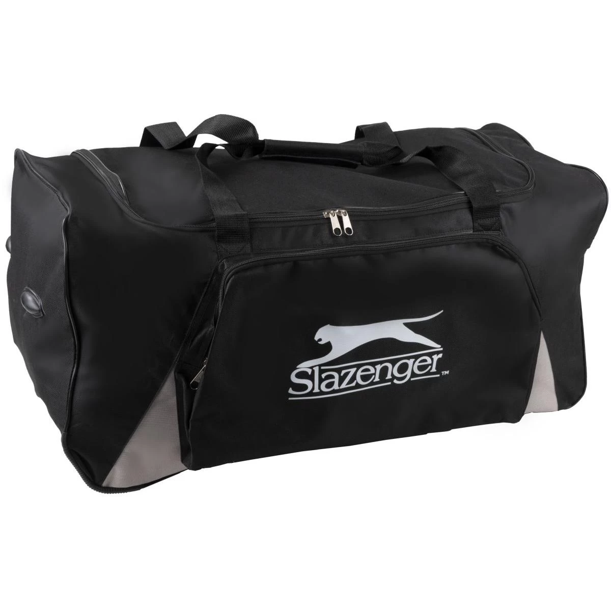 Kelioninis Sportinis Krepšys Su Ratukais Slazenger Black