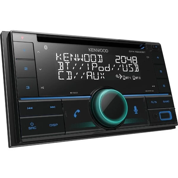 Kenwood, DPX-5200BT 2-DIN USB/CD MP3 magnetola su AUX