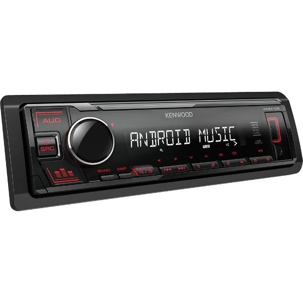 Kenwood, KMM-105RY USB MP3/WMA automagnetola su AUX įėjimu