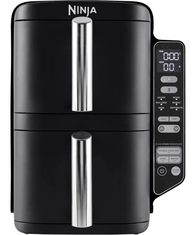 Keptuvė Be Riebalų Ninja Sl300eu (7,6 L /2470 W / Juoda )