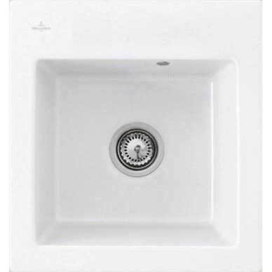 Keramikinė plautuvė Villeroy &amp; Boch Subway 45 XS Balta blizgi, 678102R1
