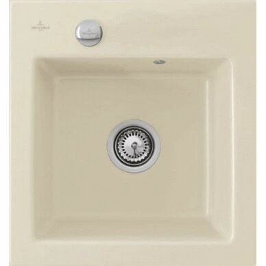 Keramikinė plautuvė Villeroy &amp; Boch Subway 45 XS Migdolinė, 678102AM