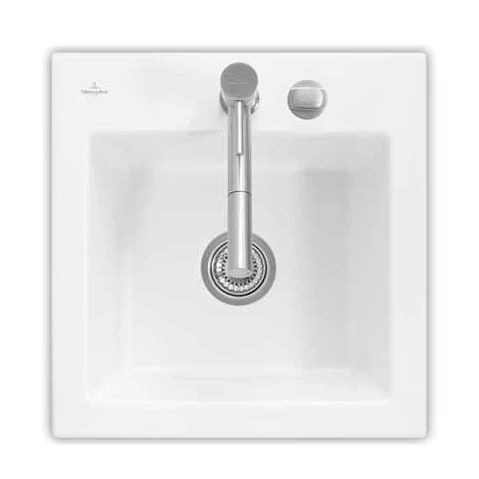 Keramikinė plautuvė Villeroy &amp; Boch Subway 50 S Akmens balta