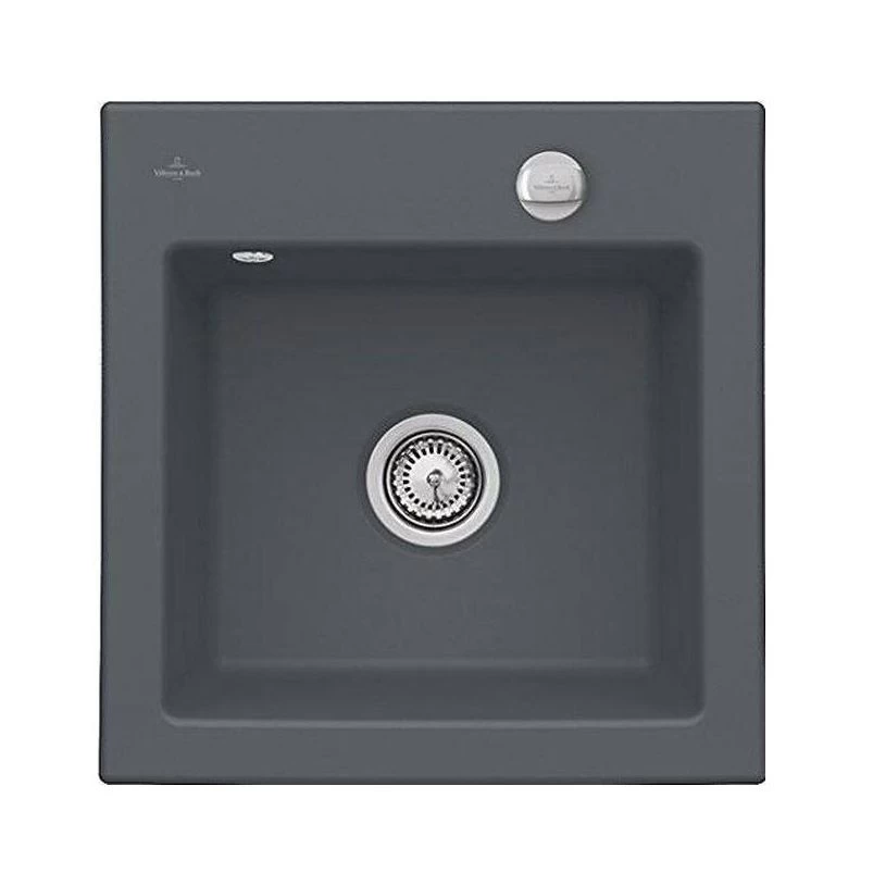 Keramikinė plautuvė Villeroy &amp; Boch Subway 50 S Grafito